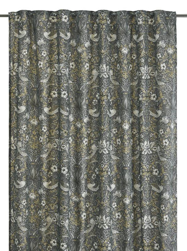 Svanefors Vilja Gardin 2P Grå 2x130x250 cm