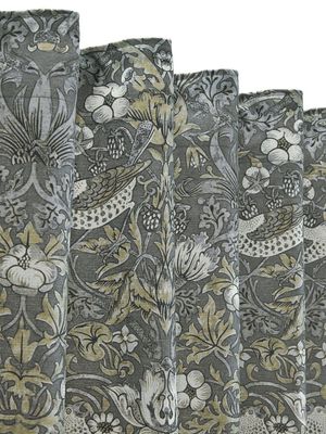 Svanefors Vilja Gardin 2P Grå 2x130x250 cm