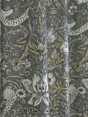 Svanefors Vilja Gardin 2P Grå 2x130x250 cm