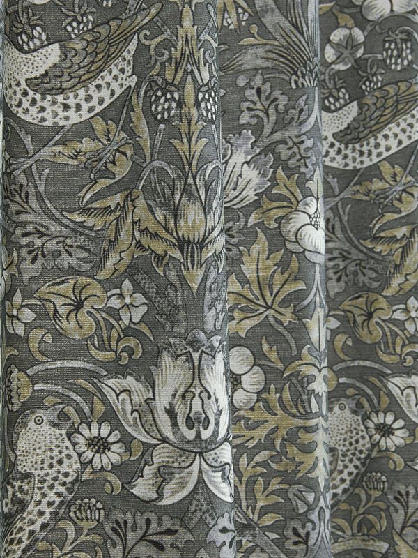 Svanefors Vilja Gardin 2P Grå 2x130x250 cm