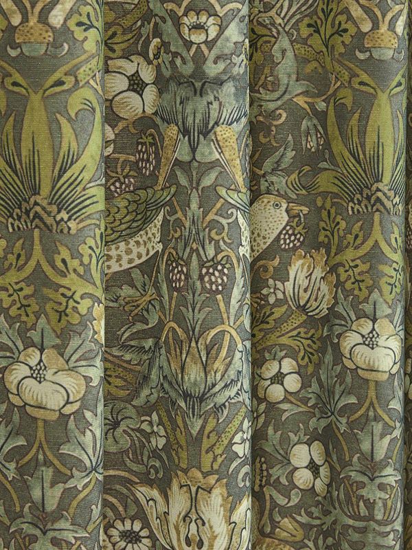 Svanefors Vilja Gardin 2P Grön 2x130x250 cm
