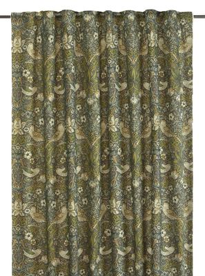 Svanefors Vilja Gardin 2P Grön 2x130x250 cm