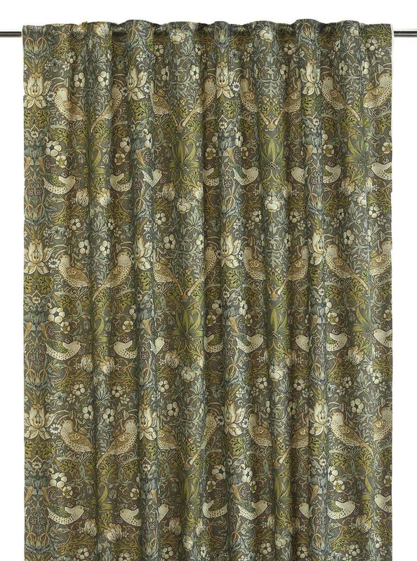 Svanefors Vilja Gardin 2P Grön 2x130x250 cm