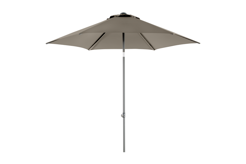 Brafab Poppi Parasoll Antracit/Taupe 250cm