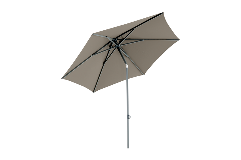 Brafab Poppi Parasoll Antracit/Taupe 250cm