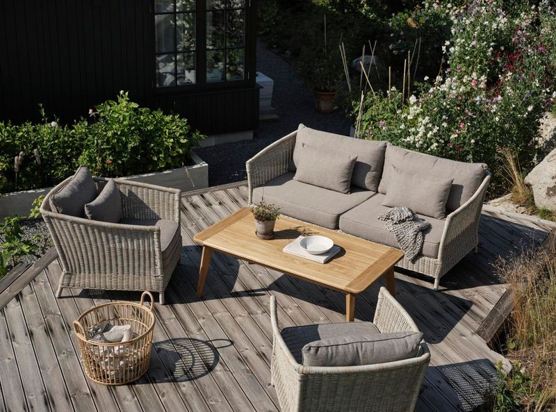Brafab Aster 3-sitssoffa Beige