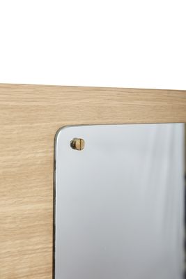 Hübsch Split Spegel Magnetisk Natur