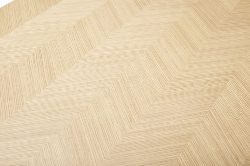 Hübsch Herringbone Matbord Stort Natur
