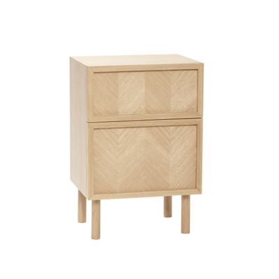 Hübsch Herringbone Sängbord Natur