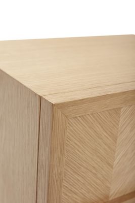 Hübsch Herringbone Sängbord Natur
