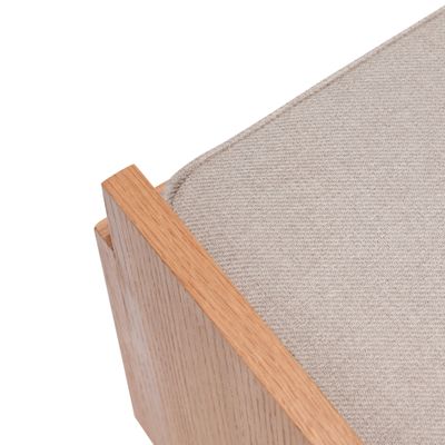 Hübsch Forma Bänk Sand/Natur
