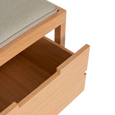 Hübsch Bifi Bänk Sand/Natur