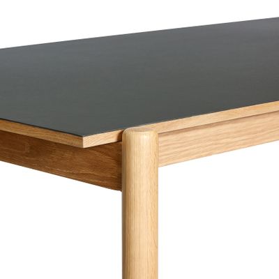 Hübsch Oblique Skrivbord Svart
