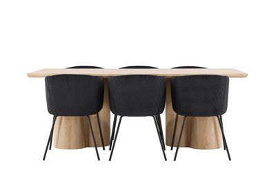 Venture Home Olivia Matbord med Berit Matstol