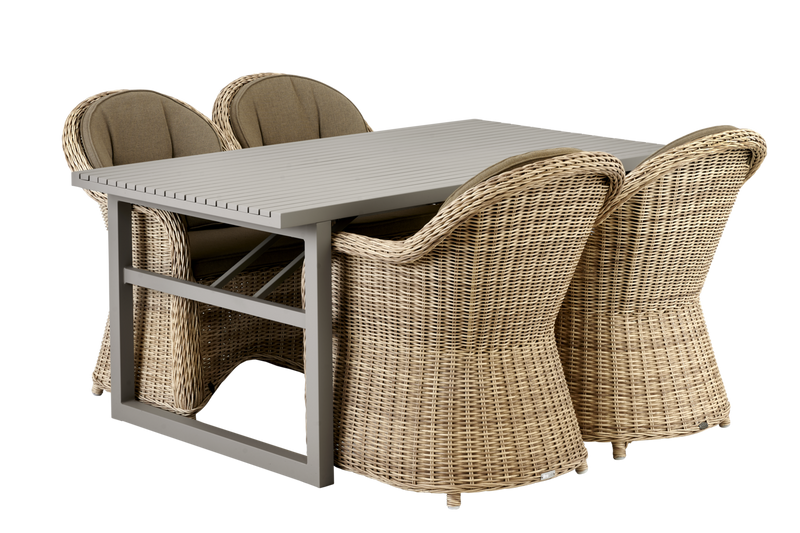Brafab Paulina karmstol Beige 48cm m dyna