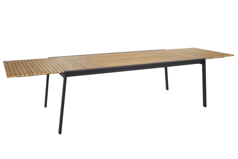 Brafab Naos Matbord Svart/Teak