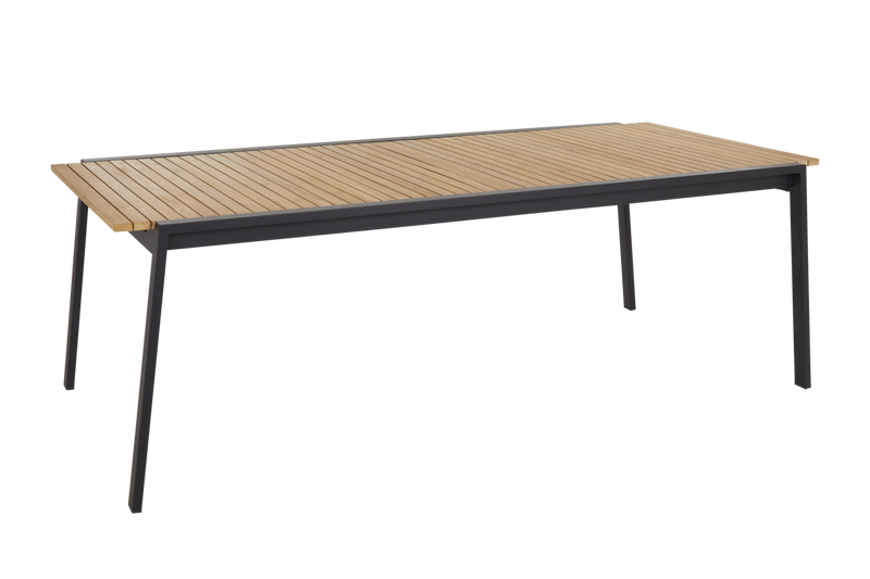 Brafab Naos Matbord Svart/Teak