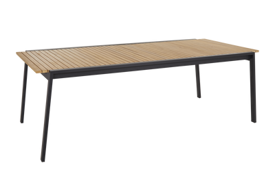 Brafab Naos Matbord Svart/Teak
