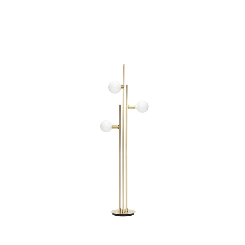 Hübsch Balance Golvlampa Mässing