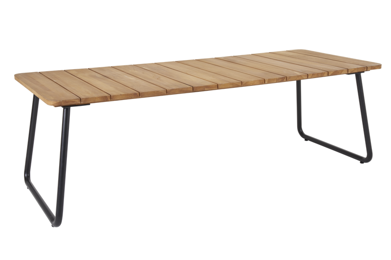 Brafab Nolli Matbord Svart/Teak