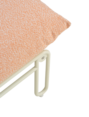 Brafab Blixt fåtölj Pearl White/Teddy Orange