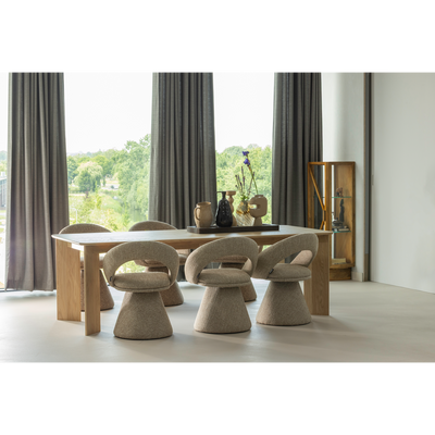 WOOOD Kella Vitrinskåp En Dörr Mango Natur