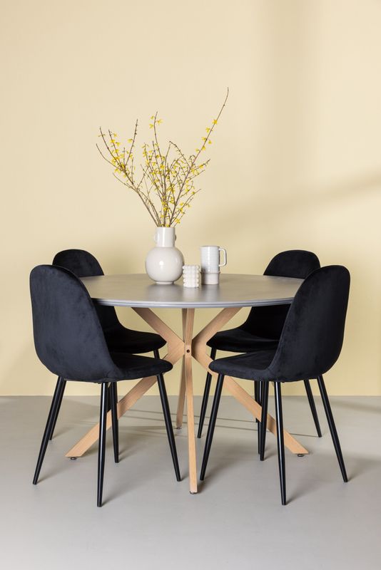 Venture Home Matbordet Piazza med stolarna Polar