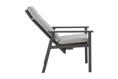 Brafab Samvaro positionsstol med hög rygg Antracit / Pearl Grey