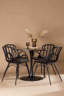 Venture Home Matgrupp Glade med Dyrön Stolar