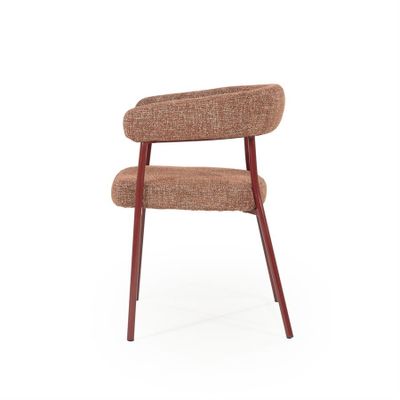 By Boo Yovi - Burgundy Röd Matstol