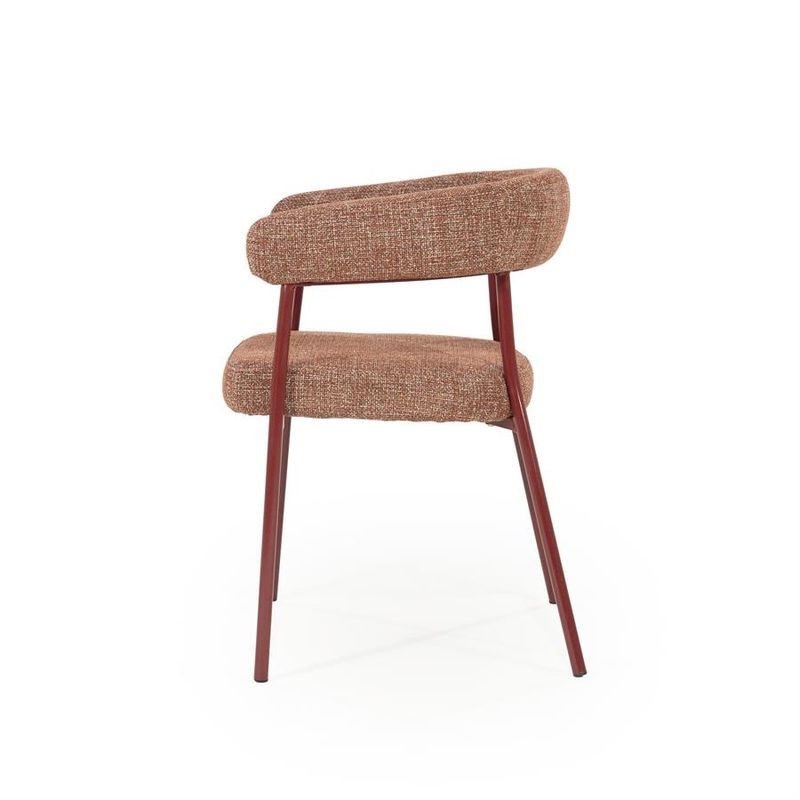 By Boo Yovi - Burgundy Röd Matstol