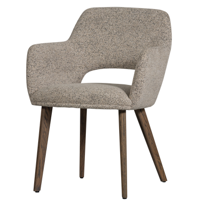 WOOOD Murat Matstol Natur med Träben Brun 2 st