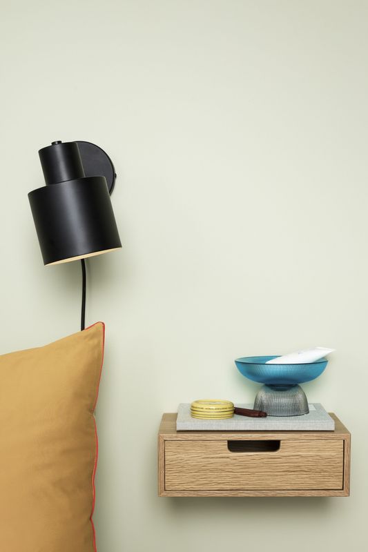 Hübsch Fuse Vägglampa Svart