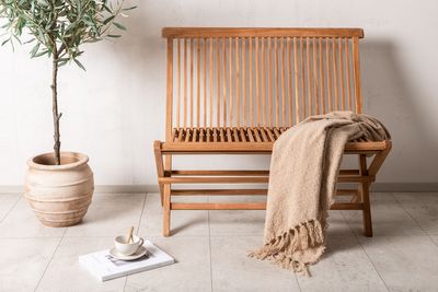 Venture Home Ghana Bänksoffa 100 x 47 x 89 Natur