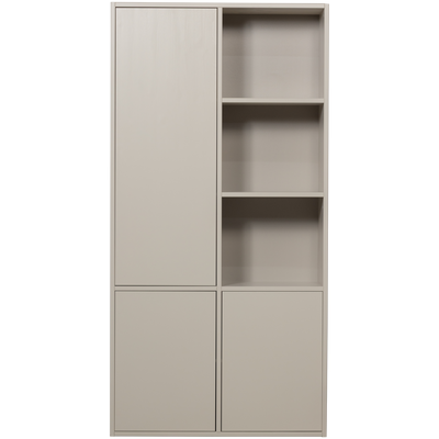 WOOOD MEGGY Förvaringsskåp Vänster 108 cm Furu Dammpine