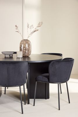 Venture Home Matbord Strada med Edina Stol