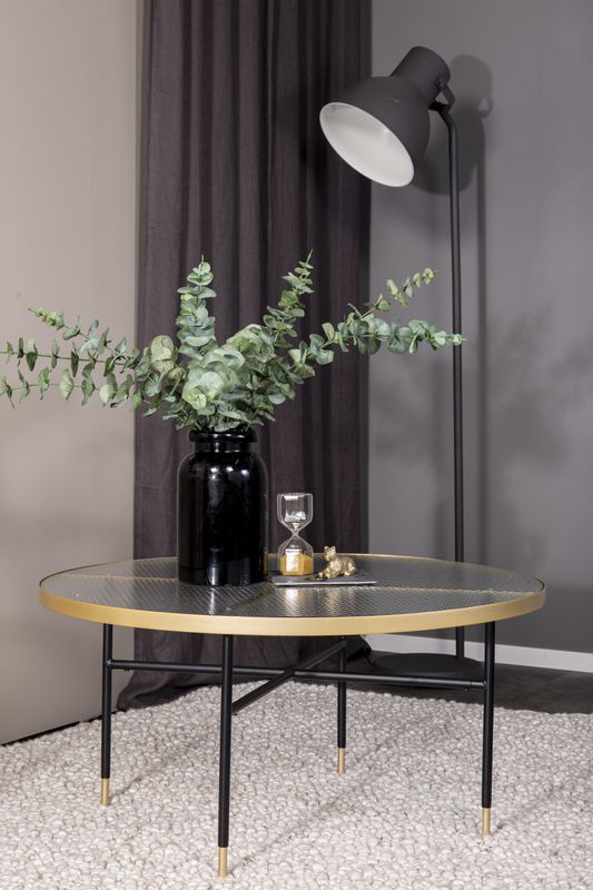 Venture Home Bubbles Runt Soffbord i Mässing