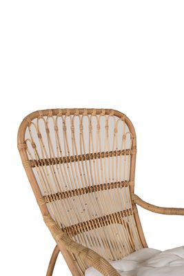 Venture Home Ella Loungestol i Bambu med Dyna