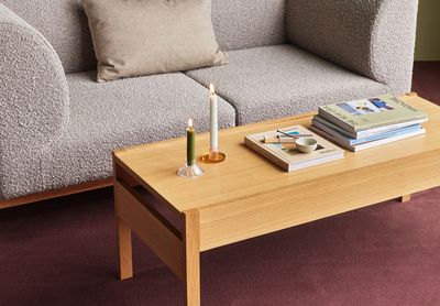 Hübsch Forma Soffbord Natur 120x51xh45cm