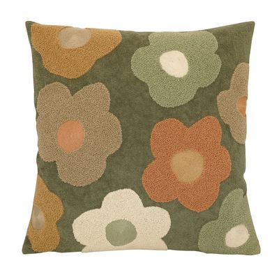 Redlunds Daisy Kuddfodral Grön 45x45 cm