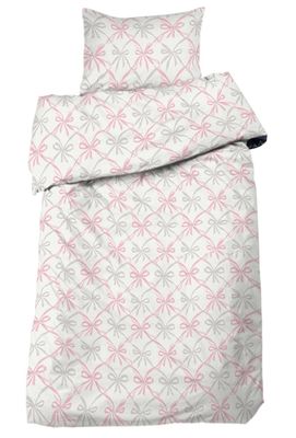 Redlunds Sweet Bows Påslakanset Rosa 150x210 50x60 cm