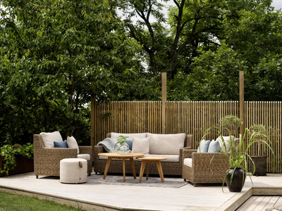 Brafab Kastos 60 cm soffbord/sidobord i teak