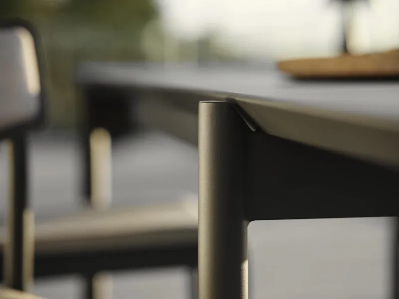 Brafab B45 Matbord 90x250 cm Antracit