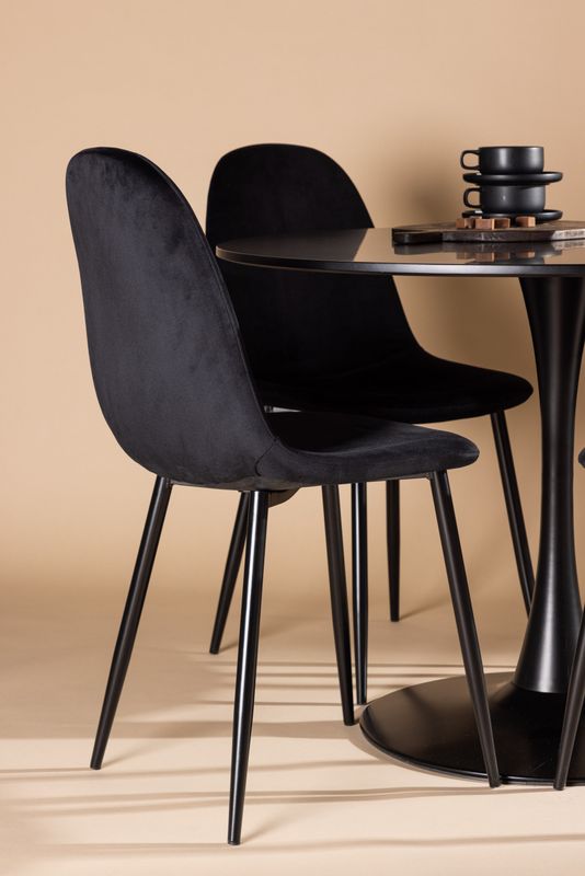 Venture Home Matgrupp Glade med 4st Matstolar Polar