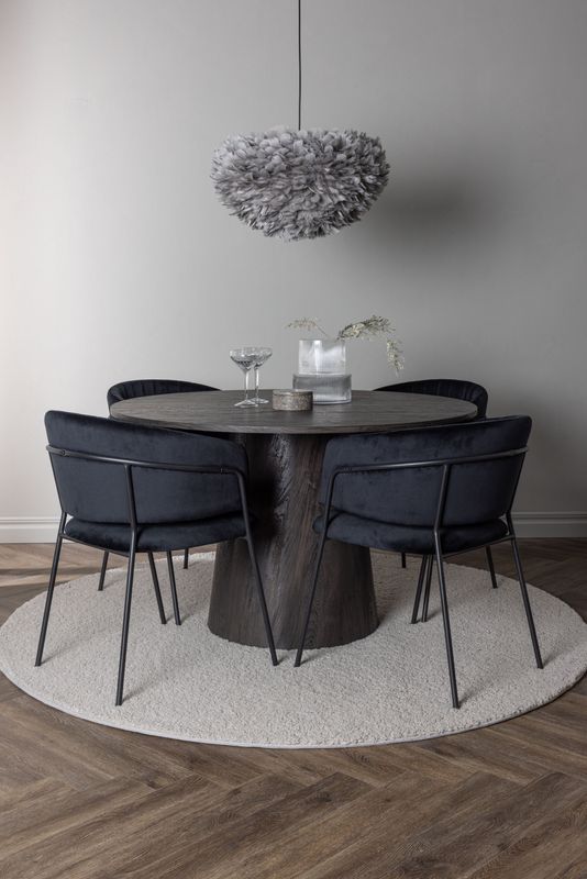 Venture Home Matgrupp Lanzo med Selma stolar