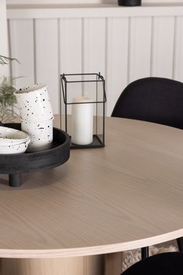 Venture Home Matgrupp Olivia med 4st matstolar Polar