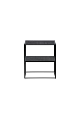 Venture Home Netz Sidobord i Svart Stål