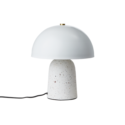 Affari of Sweden FUNGI Bordslampa - Limited Edition M, Vit/svart