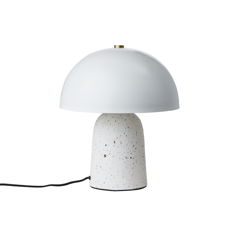 Affari of Sweden FUNGI Bordslampa - Limited Edition M, Vit/svart
