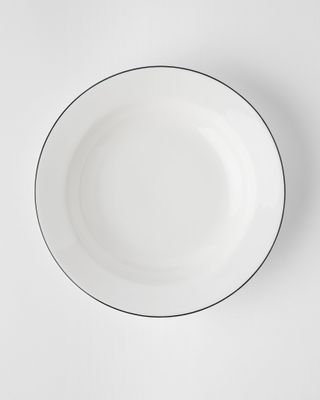 Gustavsberg NATUR Snövit, Tallrik 23 cm, djup